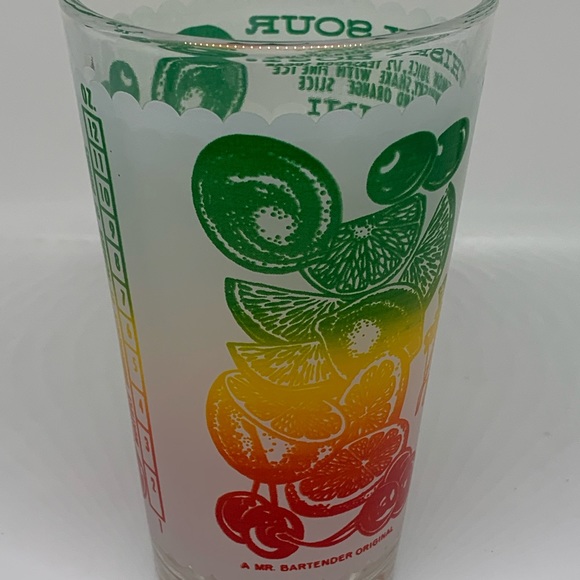 Vintage MCM Cocktail Barware Federal Glass - Picture 2 of 6